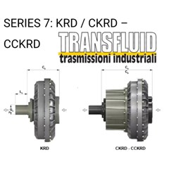 transfluid transmissioni industriali series 7 krd, ckrd - cckrd