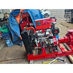 pompa hydrant diesel pump 1000 gpm 120 meter end suction fire pump