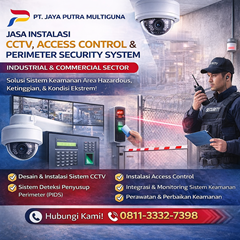 jasa desain instalasi perawatan perbaikan sistem cctv, security access