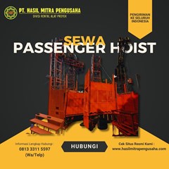 sewa passenger hoist makassar 1-5 ton proyek pelabuhan & reklamasi