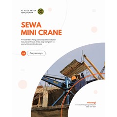 sewa mini crane palembang sumatera selatan | pt hmp