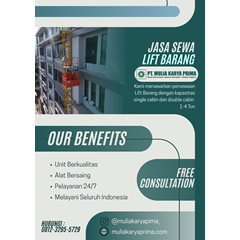 sewa lift barang / passenger terbaik pandeglang 081232955729