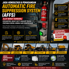 jasa konsultasi & solusi sistem fire suppression alat berat tambang