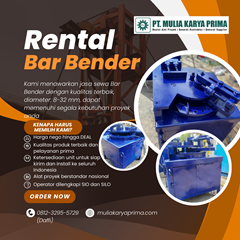 sewa bar bending labuhanbatu | 081232955729