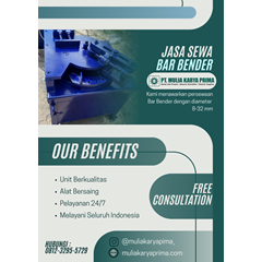 sewa bar bending asahan | 081232955729