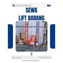 sewa lift barang klungkung untuk proyek & gudang - pt hmp