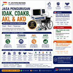 jasa pengurusan idak, cdakb, akl & akd resmi
