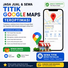 jasa jual & sewa titik google maps teroptimasi 