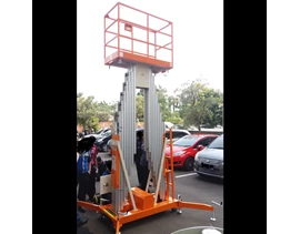 New Tangga Electrik Scissor lift Denko Sakti Jakarta