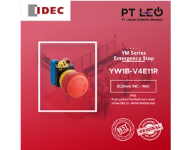IDEC Emergency Stop Switches 22MM YW1B - V4E11R seris