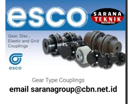 Esco gear coupling made Belgiumm