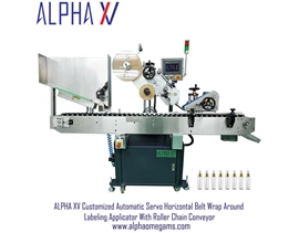 ALPHA XV Customized Automatic Servo Horizontal Labeling Machine       