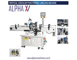 ALPHA XV Vertical Circular Positioning Labeling Machine 