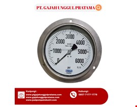 Pressure Gauge WIKA Model 213.53.160 0-6000 psi