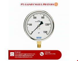 Pressure Gauge WIKA Model 213.53.160 0-1500 psi