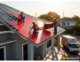 jasa pasang genteng spandek baja ringan