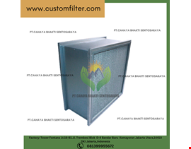 Aluminium Frame Hospital Clean Room Industrial Air Filter AHU