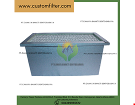 Filter AHU Aluminum Frame Mini-pleated Air Filter HVAC Industry