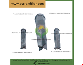 Stainless Steel 304 Metal Adjustable Wire Mesh Cartridge Filter