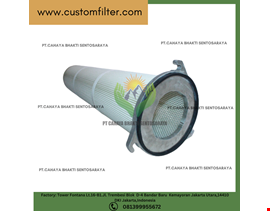 Polyester Pleated Filter Cartridge for Industry Dust Collector Filter