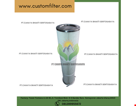 Customize Polyester Filtering Gas air Filter Cartridge Dust Collection