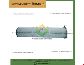 Polyester Cloth Three-ear Flange Dust Filter for Industrial Dust