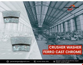 Produsen Crush Washer Material Ferro Cast Chrome Cilegon