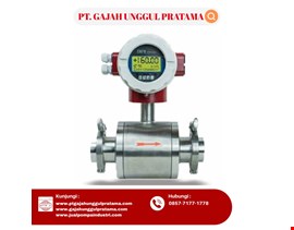 4 Inch DN100 Electromagnetic Sanitary Flow Meter Integrated Clamp SHM