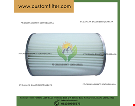 High Efficiency H13 Cylindrical HEPA Industrial Air Filter Element