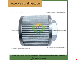 Stainless Steel Hydraulic Oil Filter element for Excavator Parts