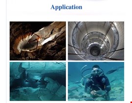 Underwater Camera CCTV Bahan Stainless Steel 316 kedalaman max 100 mtr