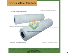 Sediment Polypropylene pp 10 Micron String Wound Water Filter