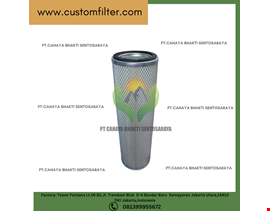 Industrial Filter Paper Powder Coating Air Filter Cartridge