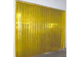 Tirai PVC Kuning 