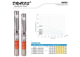 Submersible Pump DRAKOS 4DFS3/32 4 Inch