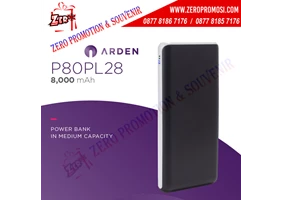 Power Bank Promosi Arden 8000mAh P80PL28 untuk souvenir