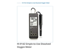 Hi 9142 Dissolved oxygen meter