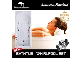 SALE Bathtub Spa American Standard Tonic 170cm Acrylic / Bak Mandi