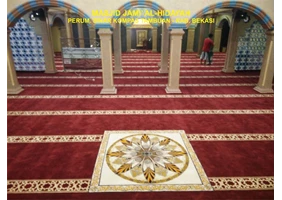 Karpet Masjid Custom Design (Bisa Pesan Motif/Warna/Logo/Tulisan/Dll)