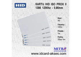 KARTU HID PROXIMITY ISO PROX II-1386-0.86mm
