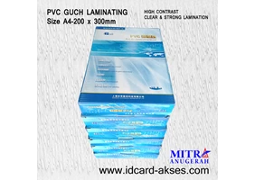 KERTAS PVC BAHAN ID CARD INSTANT GUCH A4 - 0.76mm