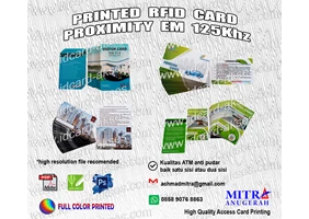 CETAK RFID CARD PROXIMITY EM TK4100 125Khz