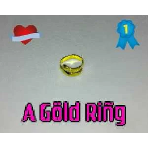 a gold ring