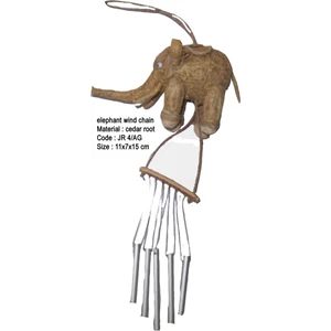 elephant wind chime