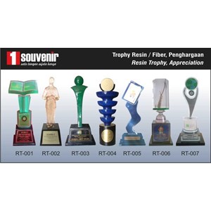 trophy resin, trophy penghargaan