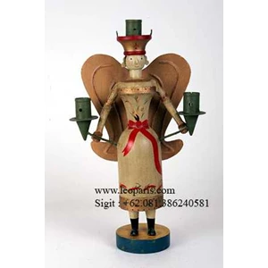 candle angel table