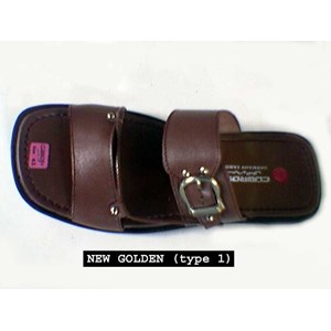 sandal kulit new golden