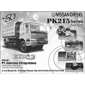 nissan diesel pk 215 4 x 2 series