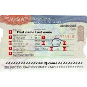 visa korea