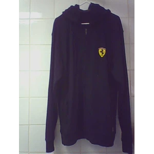 jacket ferrari hitam